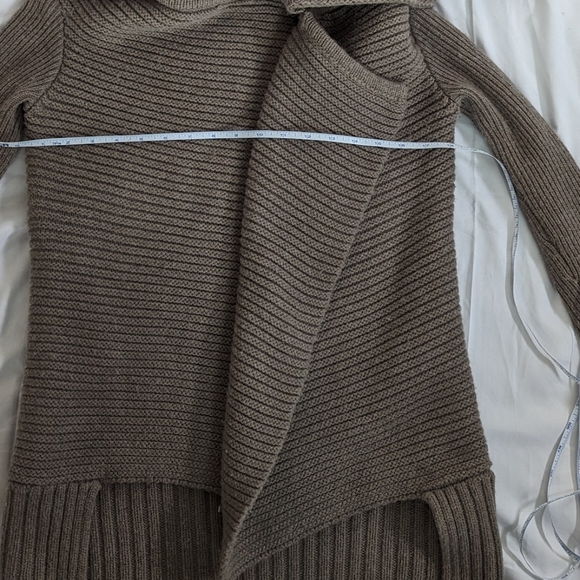 All Saints heavyweight cardigan XS Taupe - Picture 2 of 8